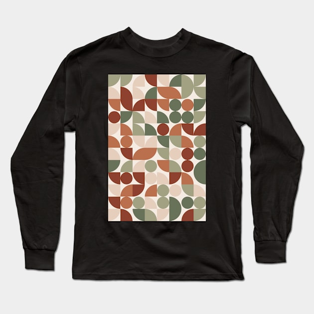 Rich Look Pattern - Shapes #3 Long Sleeve T-Shirt by Trendy-Now